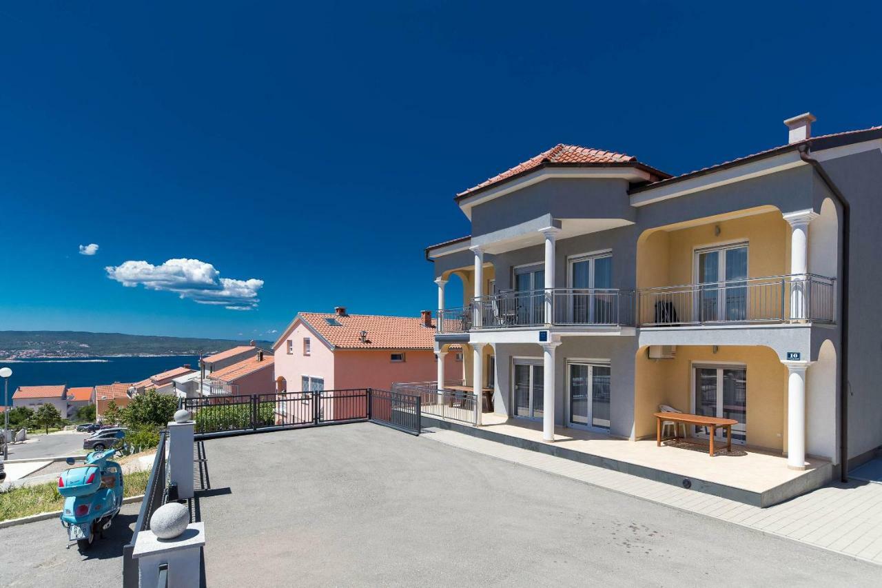 Moderne Souterrainwohnung Crikvenica Eksteriør bilde